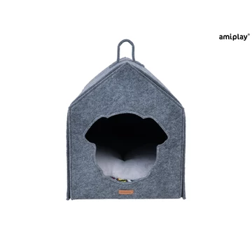 AP Hygge Ház 2 in1 33*42*42cm szürke