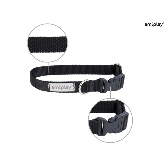 AP Samba nyakörv XS 18-30*1cm fekete