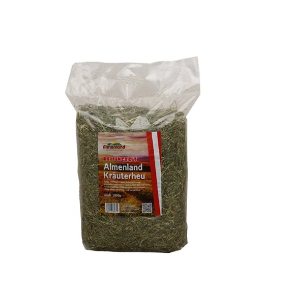 Almenland Kräuterheu Gyógynövény széna 1kg