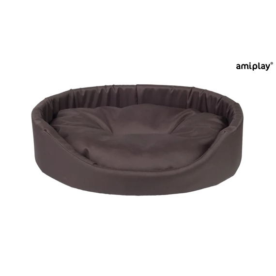 AP Basic Oval XXXL 100*89*19cm barna