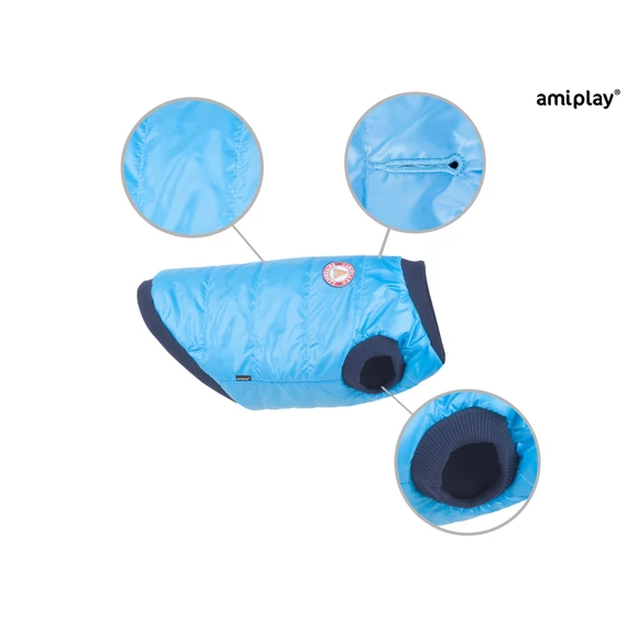 AP Jacket Bronx kutyakabát kék 25cm