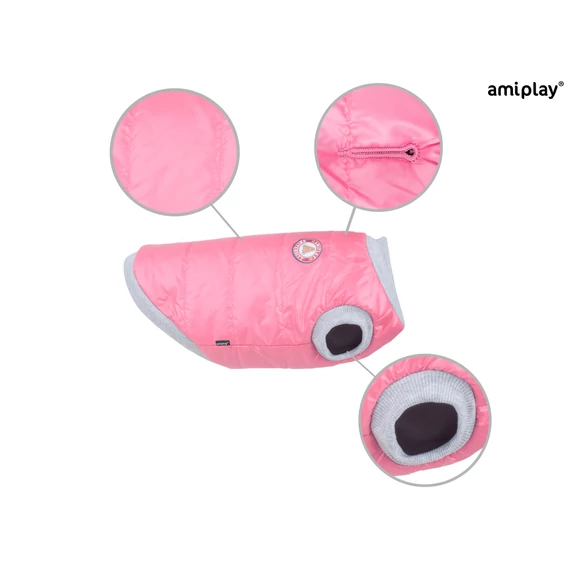 AP Jacket Bronx kutyakabát pink 25cm