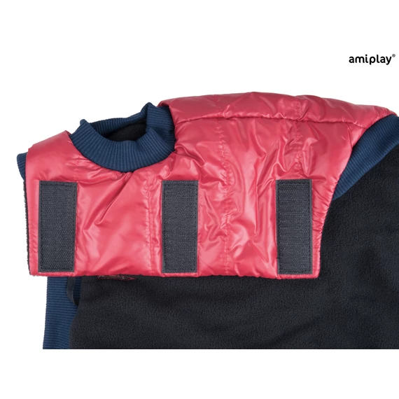 AP Jacket Bronx kutyakabát piros 25cm