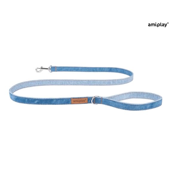 AP Denim póráz M 140*1,5cm világoskék