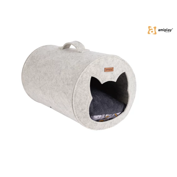 AP Hygge Cat Tunnel 2 in1 31*46*31cm bézs