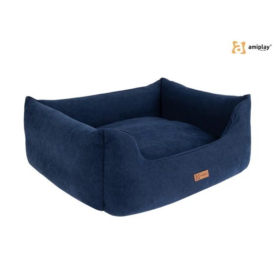 AP Moni Sofa Huzat L sötétkék 78x64x19cm