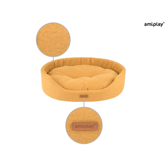 AP Montana Oval fekhely M 52x44cm sárga