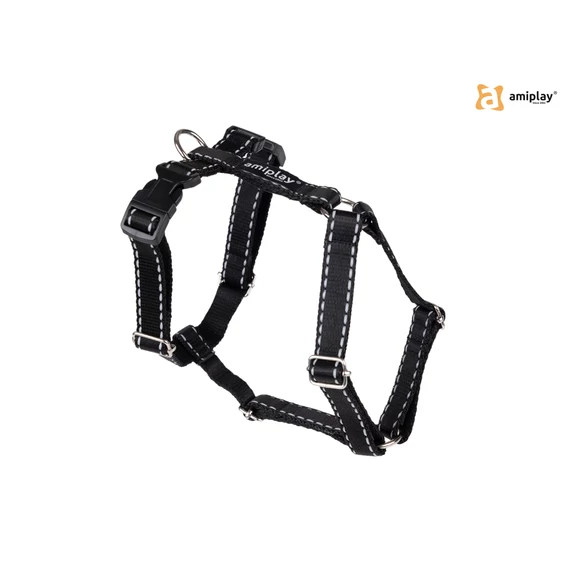 AP Reflective Guard hám XL 45-85*2,5 fekete