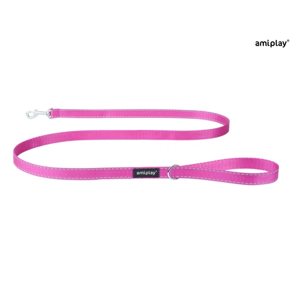 AP Reflective póráz XL 150*2,5cm pink