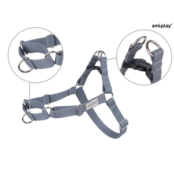 AP Samba hám Easy Go S 30-40*1.5cm szürke