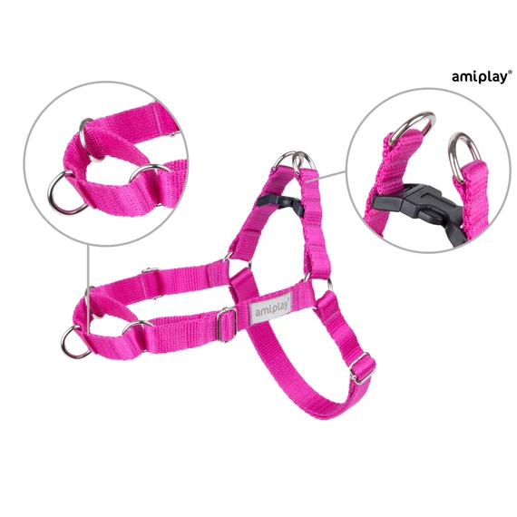 AP Samba hám Easy Go S 30-40*1.5cm pink