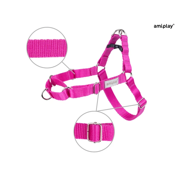AP Samba hám Easy Go S 30-40*1.5cm pink