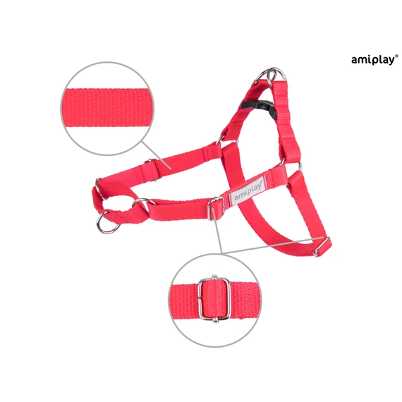 AP Samba hám Easy Go S 30-40*1.5cm piros