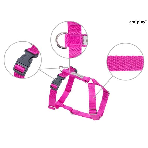 AP Samba Guard hám M 25-40*2cm pink