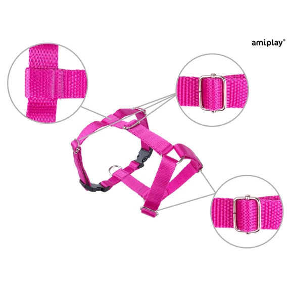 AP Samba Guard hám M 25-40*2cm pink