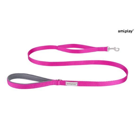 AP Samba póráz sima M 150*2cm pink