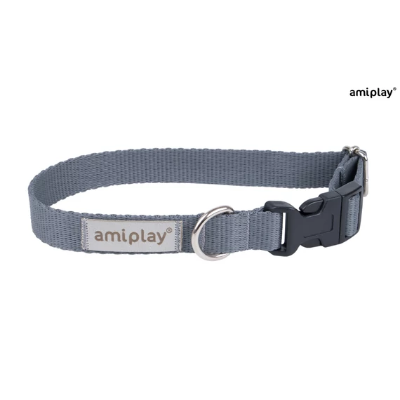 AP Samba nyakörv L 35-50*2.5cm szürke