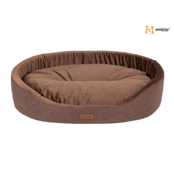 AP Siena Oval L 58*50*15cm barna