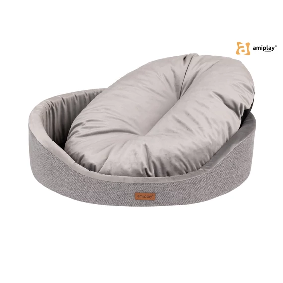 AP Siena Oval XL 72*63*16cm szürke