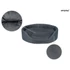 AP Basic Oval XXL 86*75*17,5cm szürke