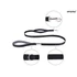 AP Samba póráz sima S 150*1,5cm fekete